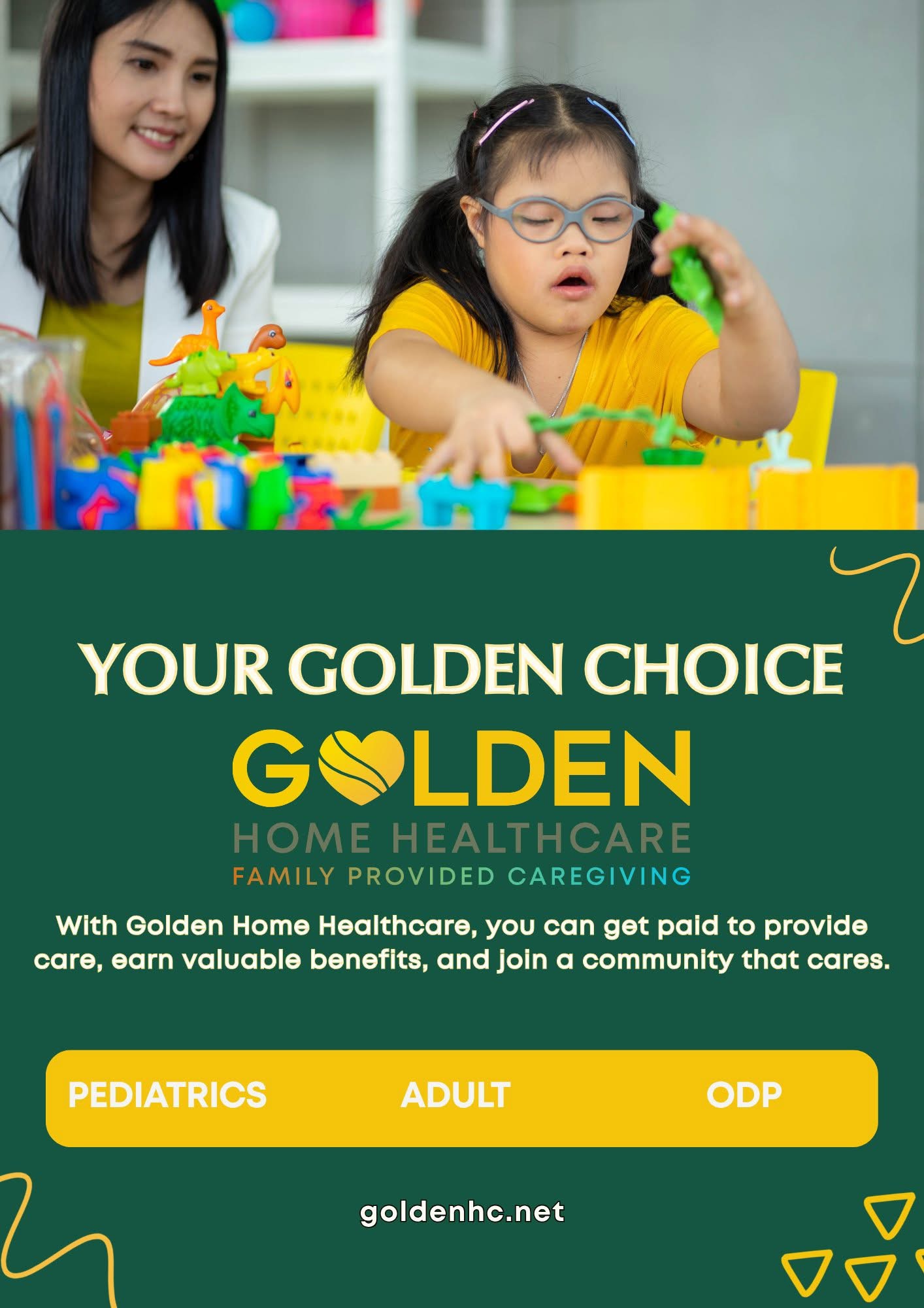 Golden Home Healthcare, where we offer more than just care.