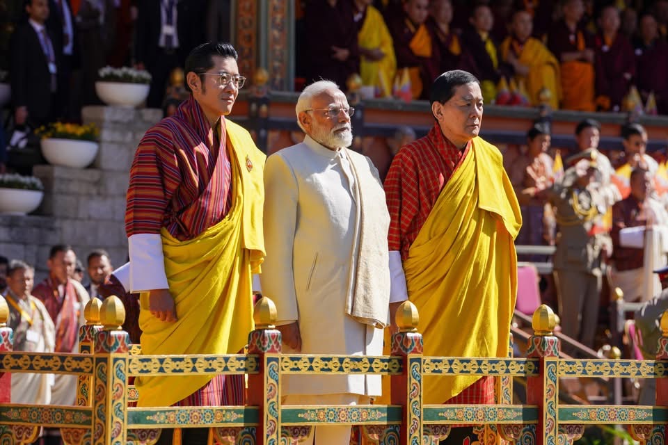 India’s Prime Minister, His Excellency Shri Narendra Modi, was a special guest of honour at the 70th Birth Anniversary of His Majesty the Fourth Druk Gyalpo.